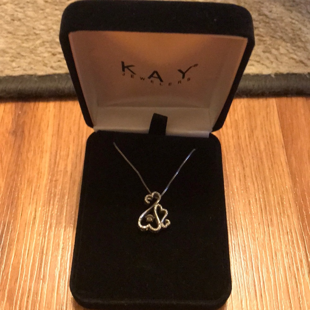 Open Hearts Beating Heart Necklace